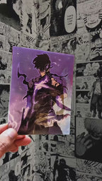 Sung Jinwoo Shadow Monarch Awakening 3D Sticker