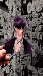 Sung Jinwoo Arise Shadow Army 3D Sticker