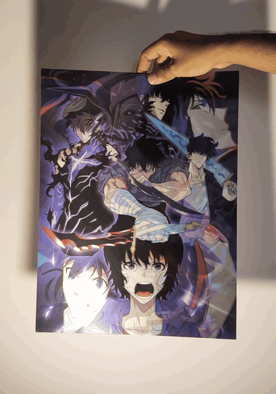 Solo Leveling 3D Lenticular Poster (Design 2)